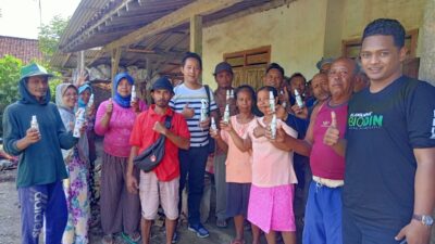 Penanganan PMK oleh Pemkab Masih Asal-Asalan, Barisan Soekarno Jember Keliling Lakukan Aksi Pencegahan