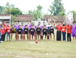 Kunjungi Turnamen Sepak Bola Plastik, Heni: Jaga Sportifitas, Kita Semua Keluarga Besar PDI Perjuangan