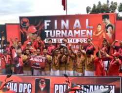 Ranting Balung Kidul Berhasil Menjuarai Turnamen Sepak Bola Plastik PDI Perjuangan Kabupaten Jember