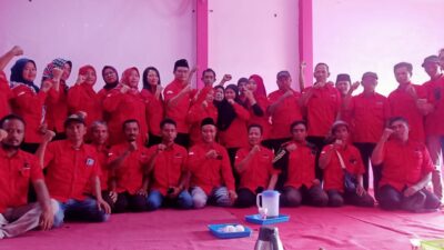 Gelar Rapat Konsolidasi, PAC PDI Perjuangan Kecamatan Bangsalsari Tekankan Struktur Partai Harus Segera Adaptasi Pada Sistem Pemenangan Berbasis Comandate Stelsel