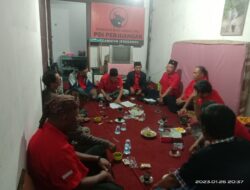 Pengurus Anak Cabang PDI Perjuangan Kecamatan Jenggawah Gelar Rapat Konsolidasi Guna Rapatkan Pasukan Jelang Kontestasi Pemilu 2024