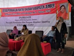 Gelar Reses, Indrijati Ingatkan Tentang Resiko Pernikahan Dini dan Penanganan Stunting di Kabupaten Jember