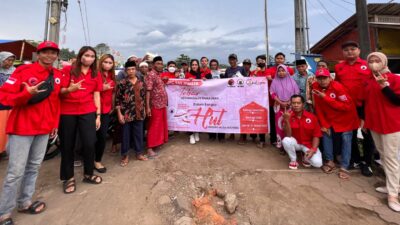 GIAT BAGI-BAGI TAKJIL DAN SEMBAKO DPC BMI KABUPATEN JEMBER DALAM RANGKA MEMPERINGATI HUT BMI KE-23