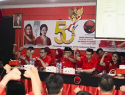 DEWAN PIMPINAN CABANG (DPC) PDI PERJUANGAN KABUPATEN JEMBER GELAR RAPAT PERSIAPAN KONSOLIDASI PEMENANGAN PILPRES 2024