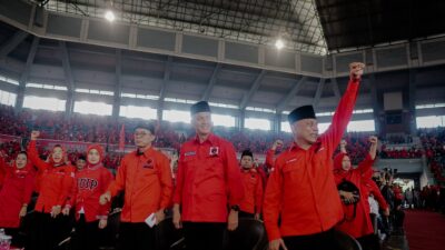 KONSOLIDASI DAN SOSIALISASI PEMENANGAN PILPRES 2024, DEWAN PIMPINAN CABANG PDI PERJUANGAN KABUPATEN JEMBER SIAP MEMENANGKAN GANJAR PRANOWO.