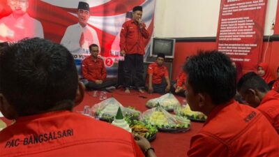 MENGHADAPI PILKADA 2024, PAC PDI PERJUANGAN KECAMATAN BANGSALSARI OPTIMISTIS MENANG LEBIH TEBAL DIBANDING PILPRES